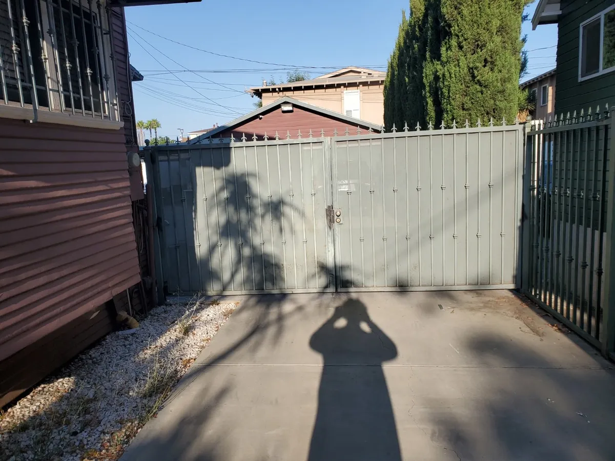 Custom driveway gate